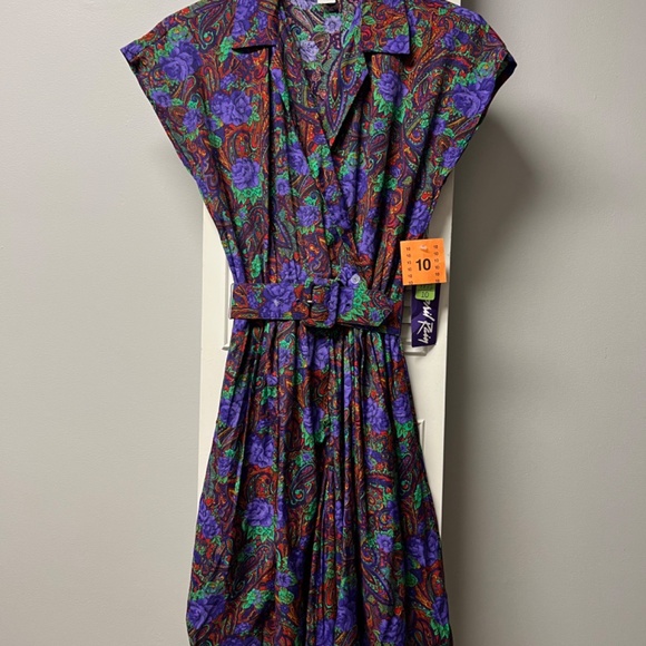 Vintage Paisley Romper - Picture 2 of 6